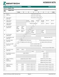 ACS8509T Datasheet Page 19