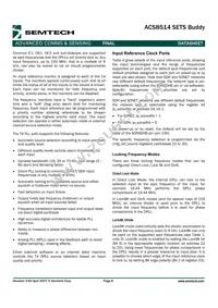 ACS8514T Datasheet Page 8