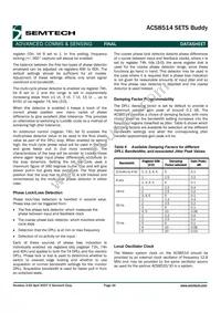 ACS8514T Datasheet Page 16