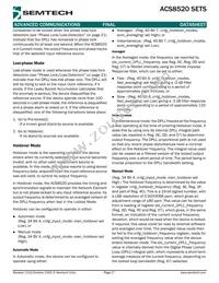 ACS8520T Datasheet Page 17