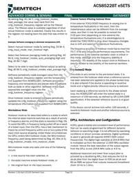 ACS8522BT Datasheet Page 19