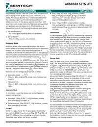 ACS8522T Datasheet Page 15
