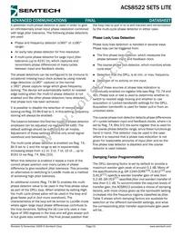 ACS8522T Datasheet Page 19