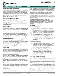 ACS8525AT Datasheet Page 9