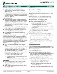 ACS8525AT Datasheet Page 21