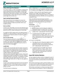 ACS8525T Datasheet Page 9