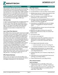 ACS8525T Datasheet Page 20