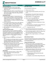ACS8525T Datasheet Page 21