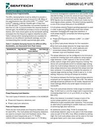 ACS8526T Datasheet Page 15