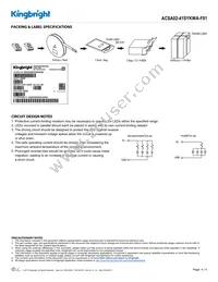 ACSA02-41SYKWA-F01 Datasheet Page 4