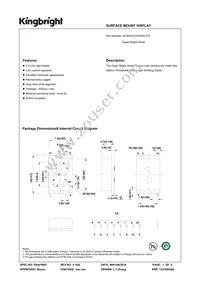ACSA03-41SGWA-F01 Datasheet Cover