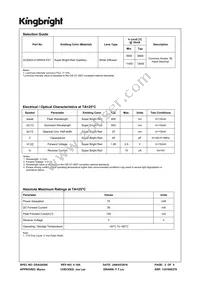 ACSA03-41SRWA-F01 Datasheet Page 2