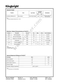 ACSA04-41PBWA/A-F01 Datasheet Page 2