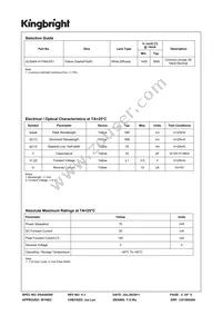 ACSA04-41YWA-F01 Datasheet Page 2