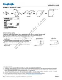 ACSA08-51SYKWA Datasheet Page 4