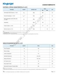 ACSA56-41QBWA/D-F01 Datasheet Page 2