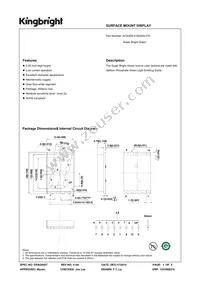 ACSA56-41SGWA-F01 Datasheet Cover