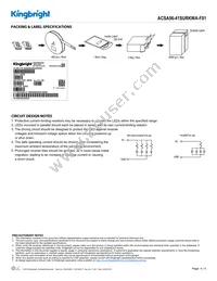 ACSA56-41SURKWA-F01 Datasheet Page 4