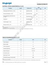 ACSA56-41SYKWA-F01 Datasheet Page 2