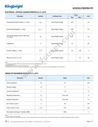 ACSC02-41SEKWA-F01 Datasheet Page 2