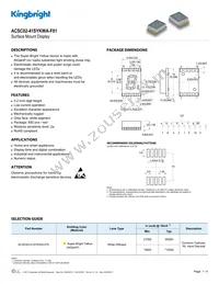 ACSC02-41SYKWA-F01 Datasheet Cover