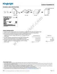 ACSC03-41SURKWA-F01 Datasheet Page 4