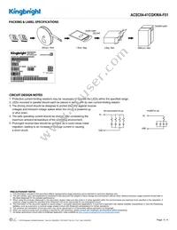 ACSC04-41CGKWA-F01 Datasheet Page 4