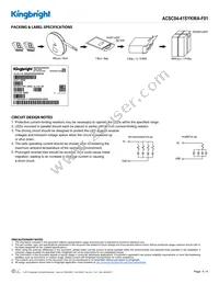 ACSC04-41SYKWA-F01 Datasheet Page 4