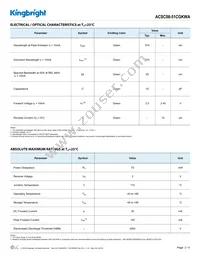 ACSC08-51CGKWA Datasheet Page 2