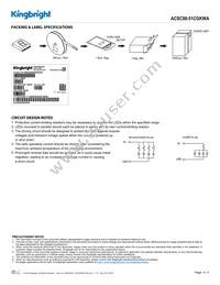 ACSC08-51CGKWA Datasheet Page 4