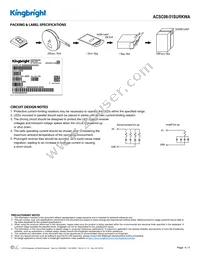 ACSC08-51SURKWA Datasheet Page 4