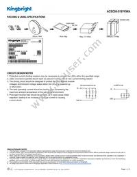 ACSC08-51SYKWA Datasheet Page 4