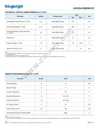 ACSC56-41SEKWA-F01 Datasheet Page 2