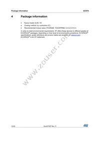 ACST610-8GTR Datasheet Page 10