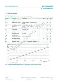 ACT102H-600D Datasheet Page 3