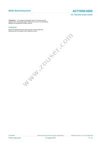 ACT108W-600E Datasheet Page 13
