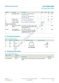 ACT108W-800EF Datasheet Page 2