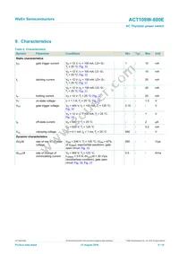 ACT108W-800EF Datasheet Page 8