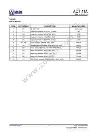 ACT111AUS-T Datasheet Page 9