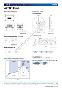 ACT1210-101-2P-TL00 Datasheet Page 3