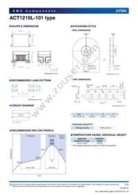 ACT1210L-101-2P-TL00 Datasheet Page 3