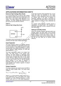 ACT2103YH-T Datasheet Page 8