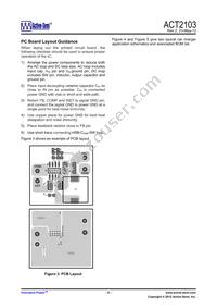 ACT2103YH-T Datasheet Page 9