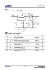 ACT2103YH-T Datasheet Page 11