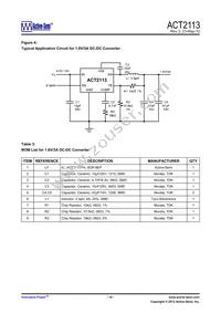 ACT2113YH-T Datasheet Page 10