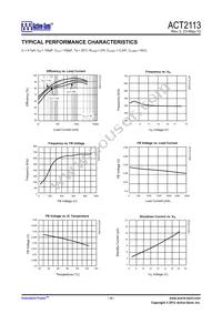 ACT2113YH-T Datasheet Page 12