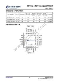 ACT2801CQL-T Datasheet Page 2