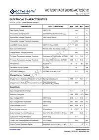 ACT2801CQL-T Datasheet Page 6