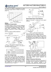 ACT2801CQL-T Datasheet Page 15