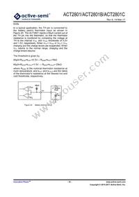 ACT2801CQL-T Datasheet Page 16